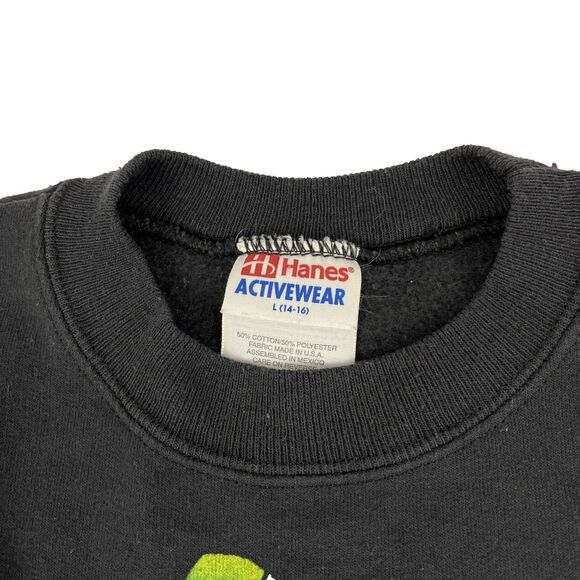 Vintage 90’s Hanes Pittsburgh Zoo & Aquarium Kids Sweatshirt Size L (14-16) Fish - Picture 3 of 6